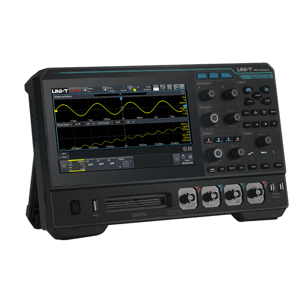 Osciloscopio de Señal Mixta de Alta Resolución 150 MHz Uni-Trend MSO1154HD