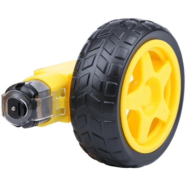 Motor 130 Con Rueda Para Movilidad En Robots Y Vehículos Educativos MR3110KD