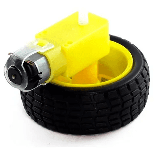Motor 130 Con Rueda Para Movilidad En Robots Y Vehículos Educativos MR3110KD