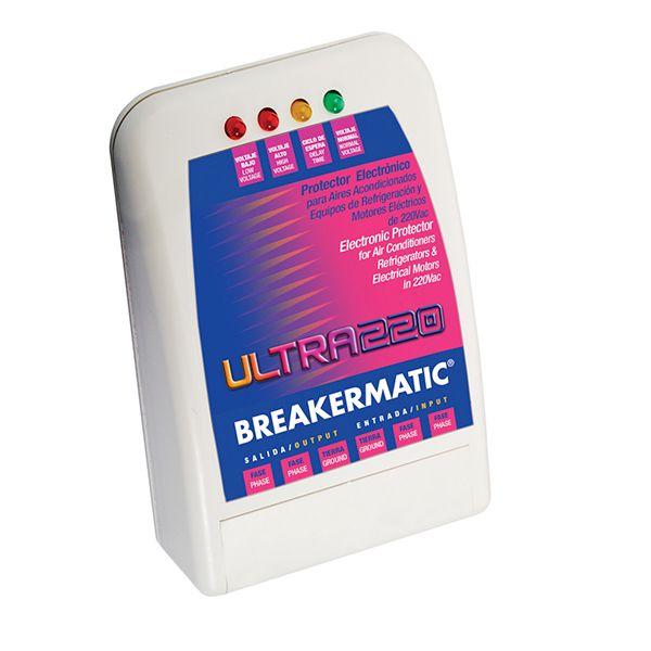 Protector Electrónico de Voltaje para Aires Acondicionados BREAKERMATIC PBE220B