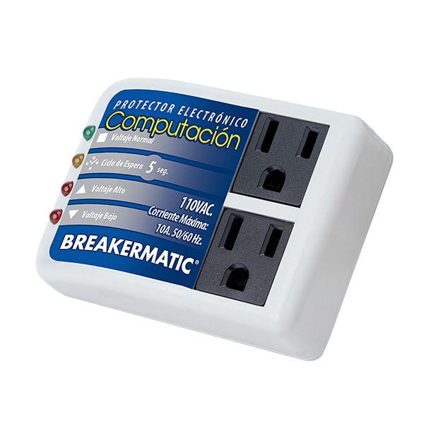Protector Electrónico de Voltaje para Computación BREAKERMATIC PCO11000