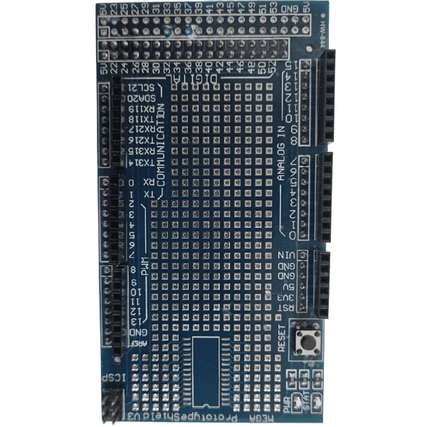 Protoshield Para Arduino Mega2560 V3 Con Breadboard Incluido Para Prototipado PROTOSHM