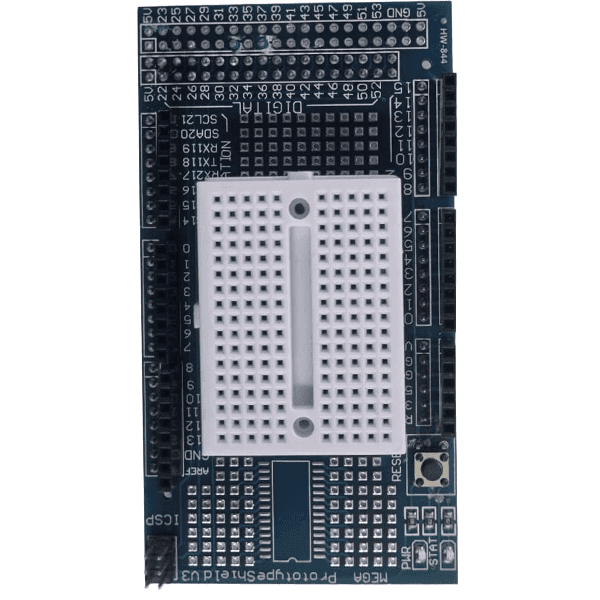 Protoshield Para Arduino Mega2560 V3 Con Breadboard Incluido Para Prototipado PROTOSHM