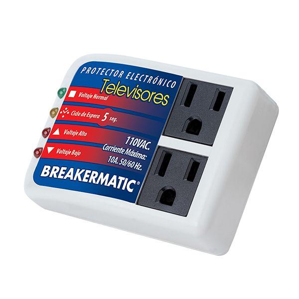 Protector Electrónico de Voltaje para Televisores BREAKERMATIC PVT11000