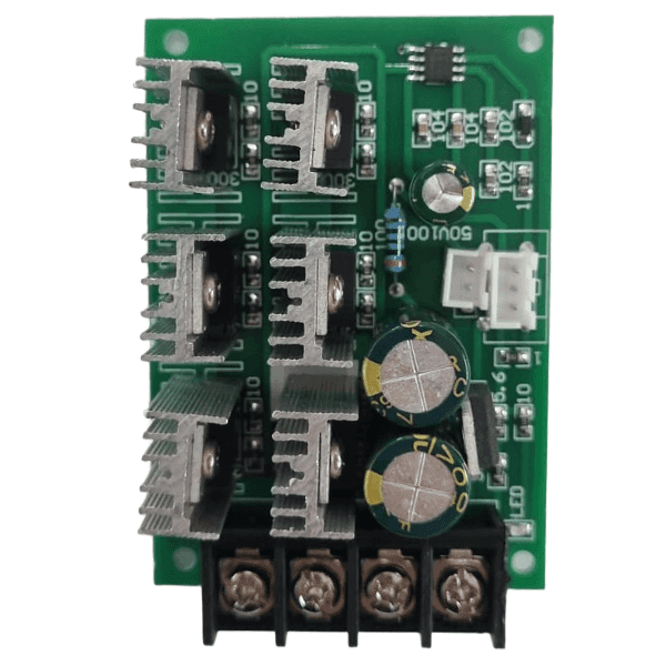 Controlador Pwm De 40A Para Motores Dc De Alta Carga Con Entrada De 9V A 55V PWM40A