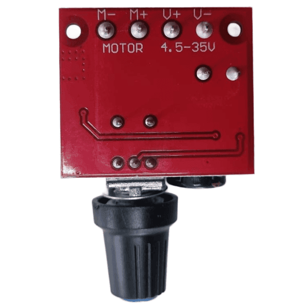 Controlador Pwm De 5A Compacto Con Entrada De 5V A 35V Y Ajuste De Potencia PWM5A