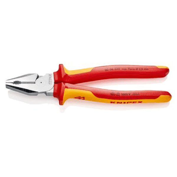 Alicate Universal Aislado de Fuerza 225 mm KNIPEX 0206225