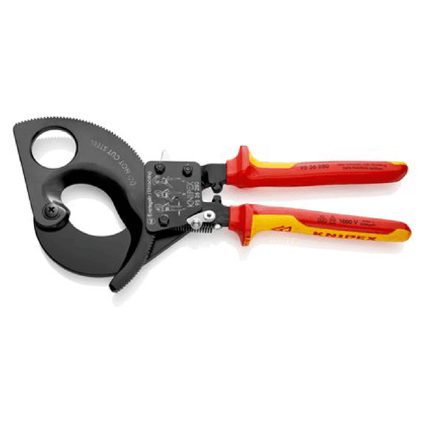 Cortacables Tipo Carraca 280 mm KNIPEX 9536280