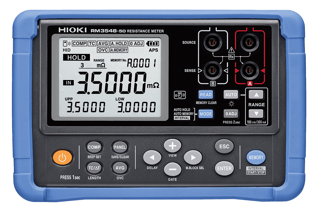Medidor de Resistencia de Aislamiento Hioki RM3548