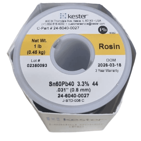 Rollo De Soldadura 60/40 Kester SK