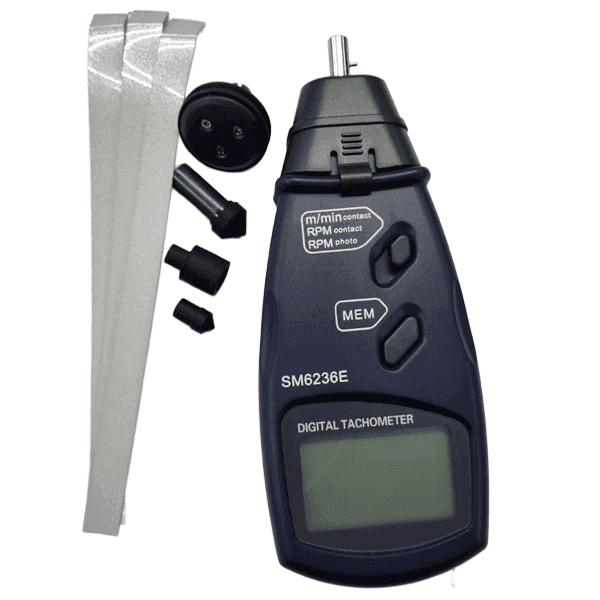 Tacómetro Óptico Con/Sin Contacto SM6236E