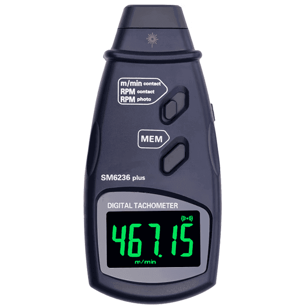 Tacómetro Óptico Con/Sin Contacto SM6236PLUS