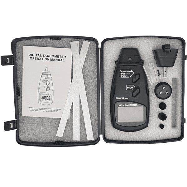 Tacómetro Óptico Con/Sin Contacto SM6236PLUS