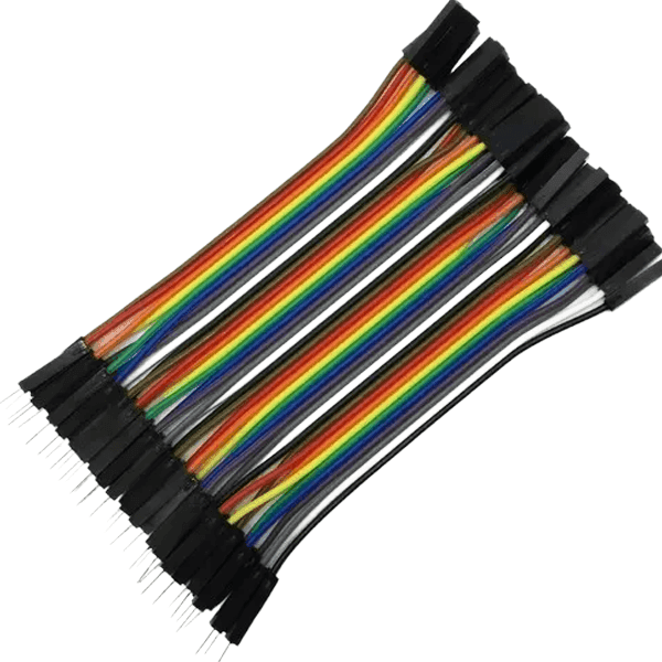 Cables Jumper Macho A Hembra 10Cm Para Proyectos Compactos De Conexión SPA100-10