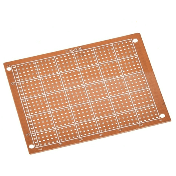 Placa Pcb Prototipo Universal 7X9Cm Para Ensamble De Circuitos Con Agujeros SUC7X9
