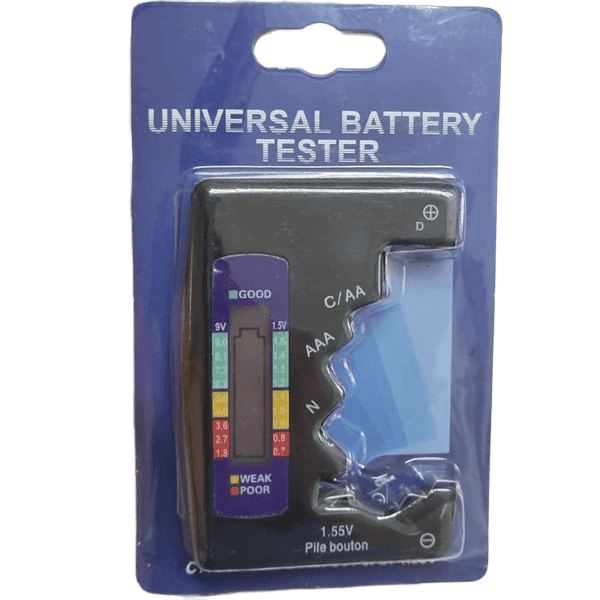 Tester Digital BT 886 Para Medir Nivel De Carga En Baterías Tipo AA AAA C D 9V TESTERP