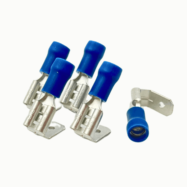 Terminal Faston Hembra Macho Aislada Awg16-14 Azul Pbdd2-250 TFHMAZ