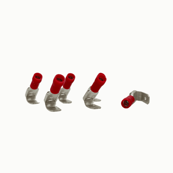 Terminal Faston Hembra Macho Aislada Awg22-16 Roja Pbdd1-250 TFHMR