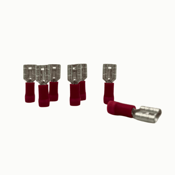 Terminal Faston Hembra Aislada Awg 22-16 Rojo0 Fdd1-250 TFHR