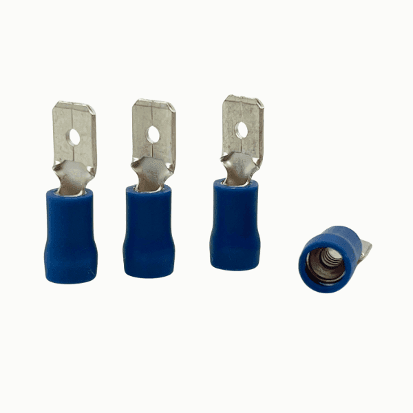 Terminal Faston Macho Aislada Awg16-14 Azul Mdd2-250 TFMAZ