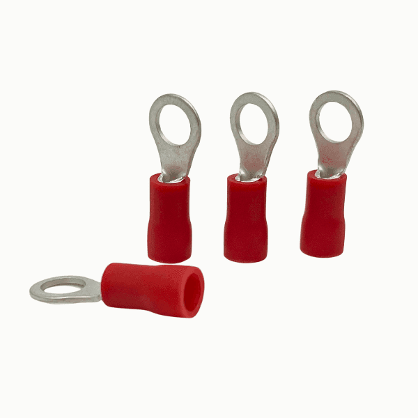 Terminal Aislada Ojo 5mm Awg 16-14 Rojo TRV1-5S