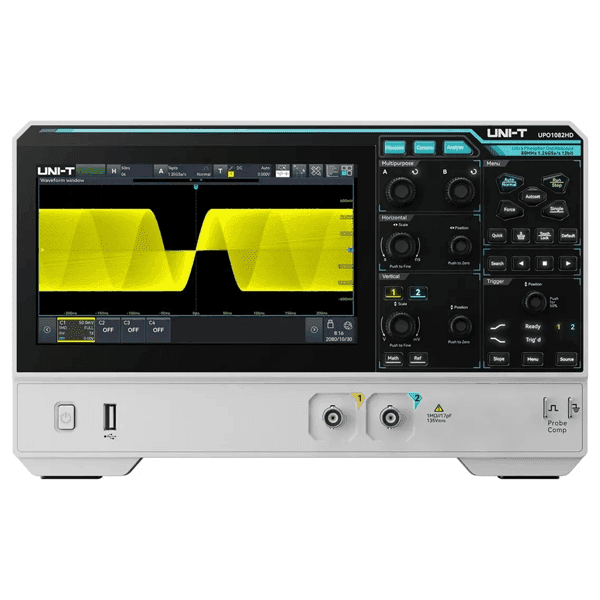Osciloscopio Digital 80MHz Uni-Trend UPO1082HD