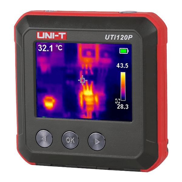 Cámara térmica de bolsillo LCD 2.4'' -20~400 °C Unit UTI120P