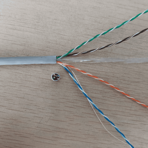 Cable UTP Categoría 6 X Metro 100% Cobre UTP6COBRE