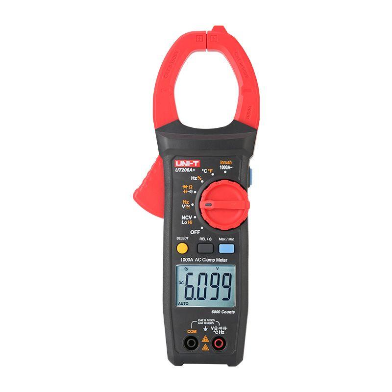 Pinza Amperimétrica 1000A Uni-Trend UT206A+  