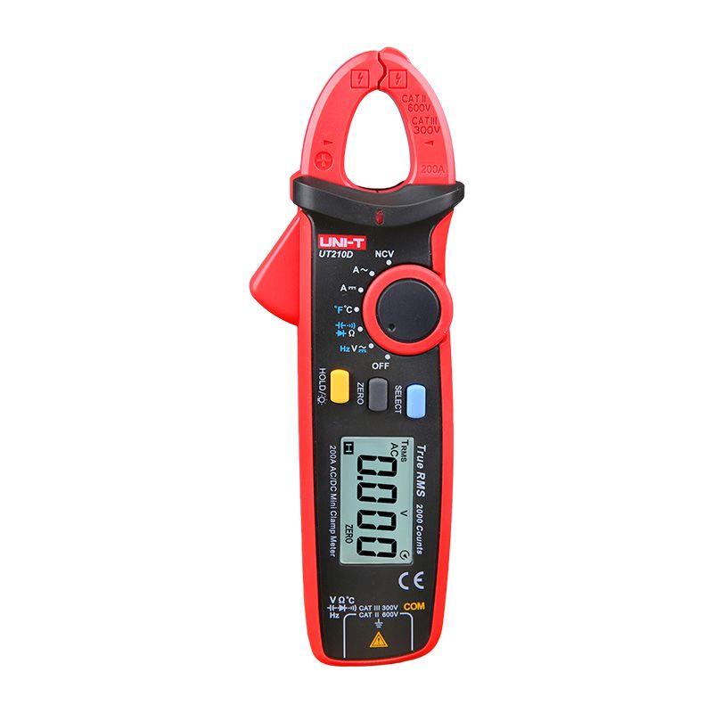Mini Pinza Amperimétrica Uni-Trend UT210D