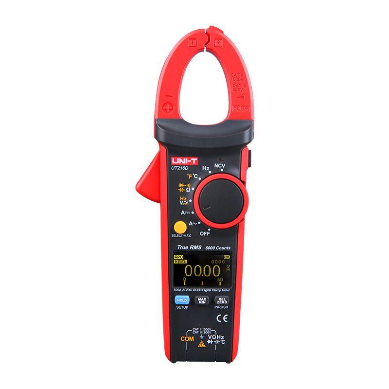 Pinza Amperimétrica 600A Uni-Trend UT216D