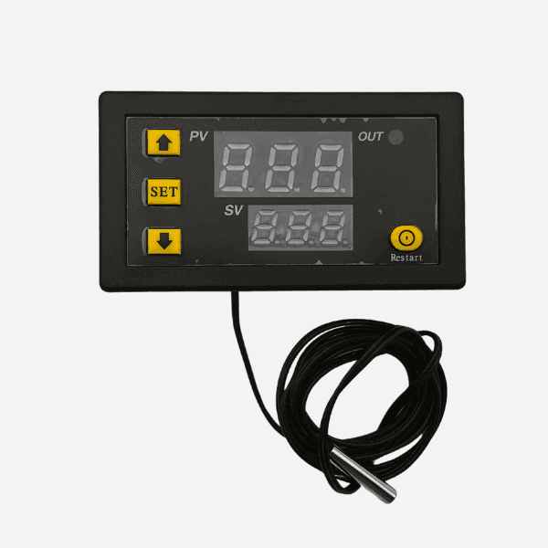 Controlador Digital De Temperatura W3230 A 12V Para Aplicaciones Con Pantalla Led W3230
