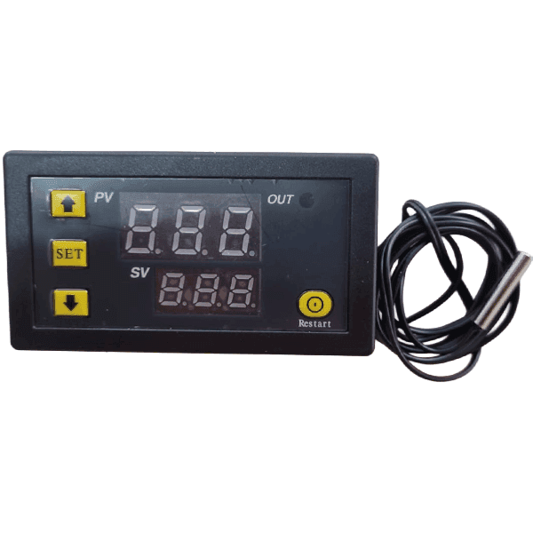 Controlador Digital De Temperatura W3230 A 12V Para Aplicaciones Con Pantalla Led W3230