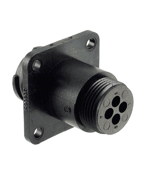 Conector Circular Hembra De 4 Pines A1301