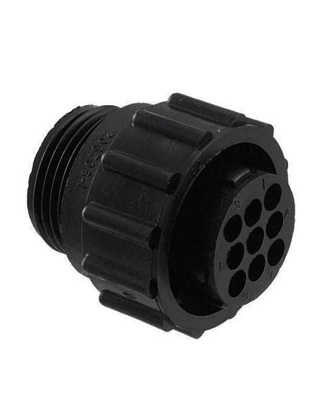 Conector Circular Macho De 9 Pines A1302