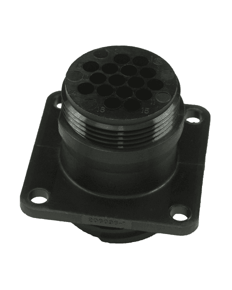 Conector Circular Hembra De 16 Pines A1305