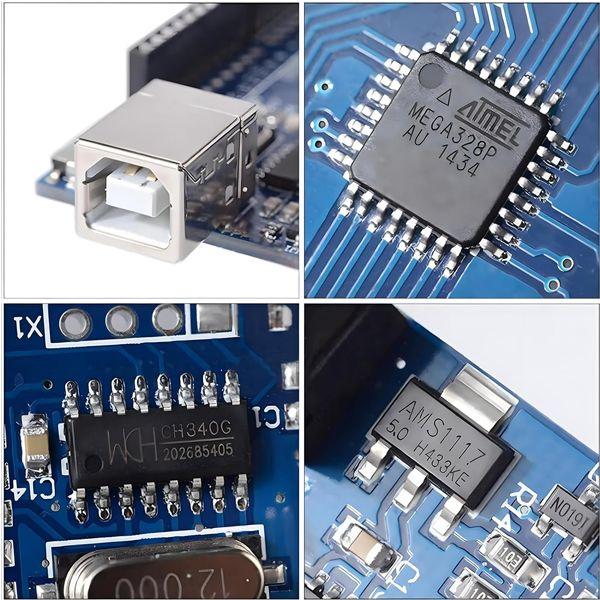 AR3SMD Arduino Uno R3 Atmega328p Smd