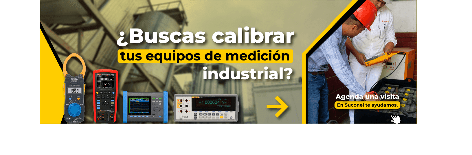 ¿Buscas calibrar tus equipos de medición industrial?