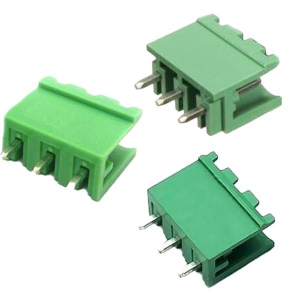 Bornera Macho De Empalme Para PCB 3 Pines BIA3K