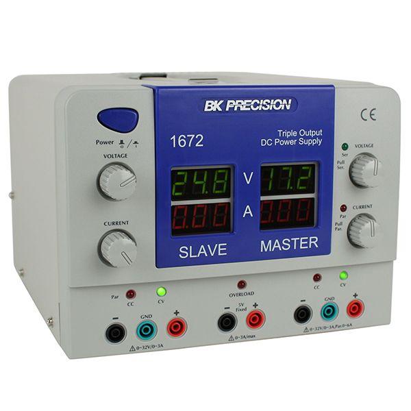 Fuente Alimentación DC Salida Triple 0~32V/0~3A BK1672