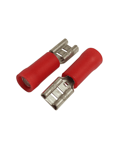 Terminal Hembra Plana Tipo Faston De 5mm Calibre 22-18Awg BM145