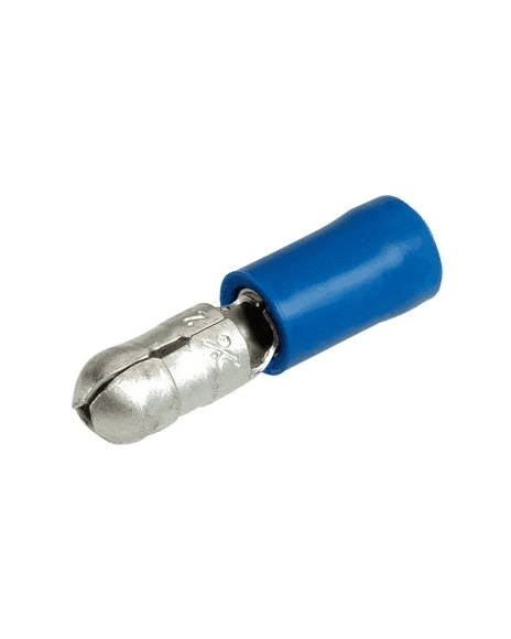 Terminal Macho Tipo Bala De 4mm Calibre 16-14Awg BM230