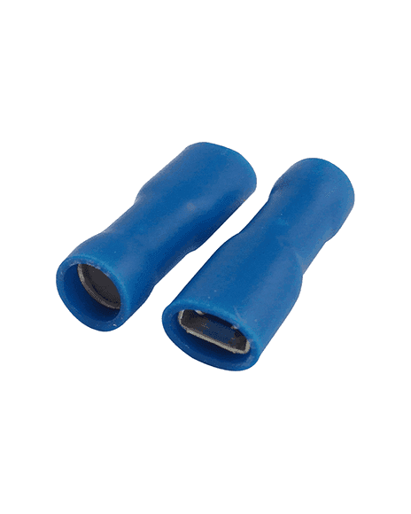 Terminal Hembra Aislada Plana Tipo Faston De 5mm Calibre 16-14Awg BM292