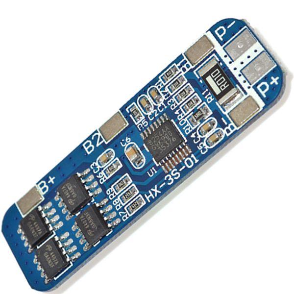 Circuito BMS para 3 celdas 10A BMS3S10A