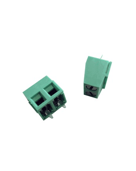 Suconel | Bornera Macho Pequeña Para Pcb De 2 Pines BN2P
