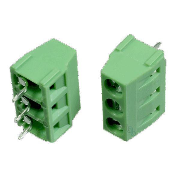 Bornera Mediana 3 Polos En Bloque 5.08mm 300V 10A BN3C
