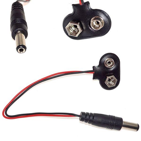 BRPPLUG Broche 9V con cable y salida a Plug