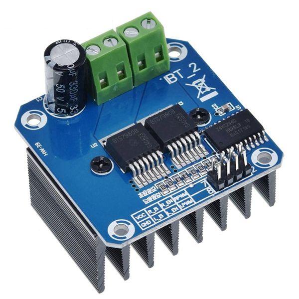 Driver De Motor BTS7960 Con Puente H Dual Compatible Con Motores DC Y Paso A Paso BTS7960