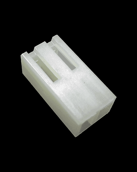 Conector Molex Hembra Blanco De 2 Pines C2.156H