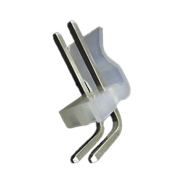 Conector Molex Macho En Angulo Blanco De 2 Pines C2.156MA